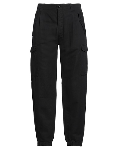 C.P. COMPANY Casual trouser Black 51% Cotton, 49% Linen