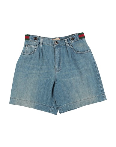 GUCCI Shorts jeans Blu 100% Cotone, Poliestere
