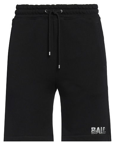 BALR. Shorts & Bermudas Schwarz 44% Organische Baumwolle, 44% Baumwolle, 12% Polyester