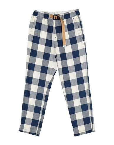 WHITE SAND Casual pants Midnight blue 100% Cotton