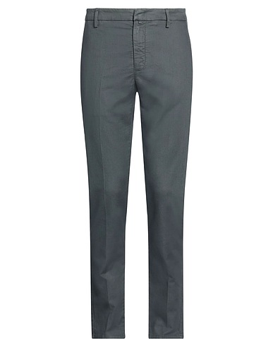 DONDUP Casual pants Lead 37% Cotton, 37% Linen, 24% Lyocell, 2% Elastane