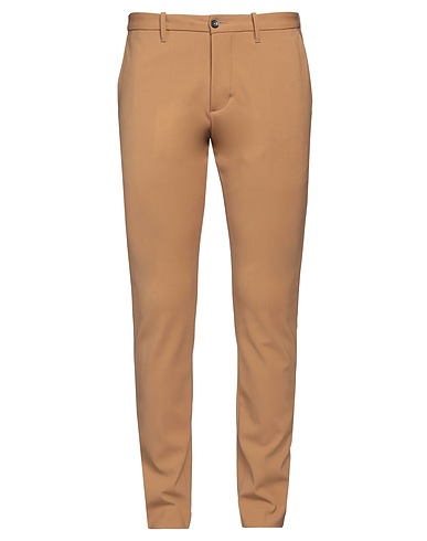 NINE IN THE MORNING Casual trouser Camel 64% Wool, 28% Polyamide, 8% Elastane