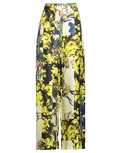 ERIKA CAVALLINI Pantalone Giallo pastello Seta