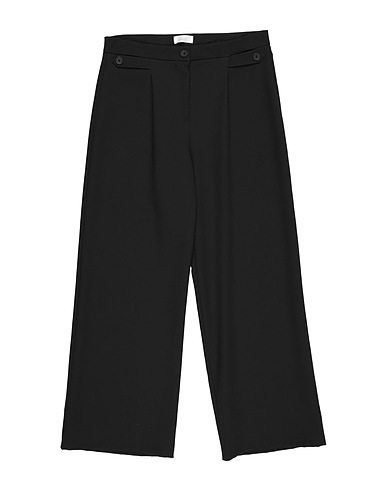 GAUDÌ Casual trouser Black 95% Polyester, 5% Elastane