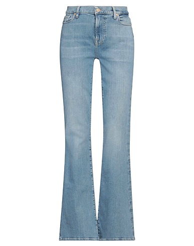 7 FOR ALL MANKIND Denim trousers Blue 97% Cotton, 3% Elastane