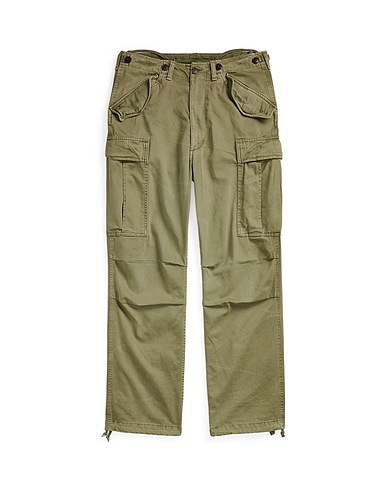 POLO RALPH LAUREN Casual pants Military green 100% Cotton