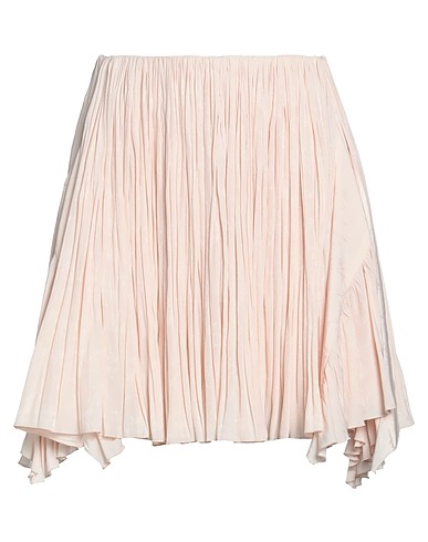 LANVIN Minigonna Rosa chiaro 100% Poliestere