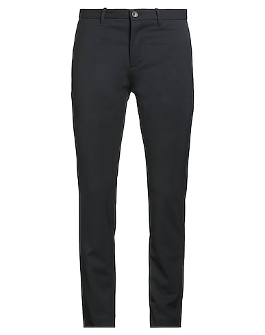 NINE IN THE MORNING Casual pants Black 53% Polyester, 43% Wool, 4% Elastane