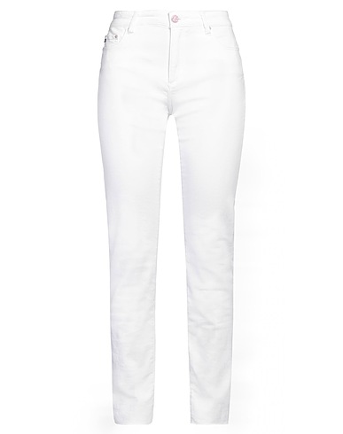 AG JEANS Casual pants White 60% Cotton, 37% Modal, 3% Elastane
