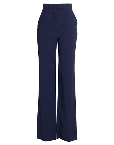MAX MARA STUDIO Casual trouser Midnight blue 100% Virgin Wool