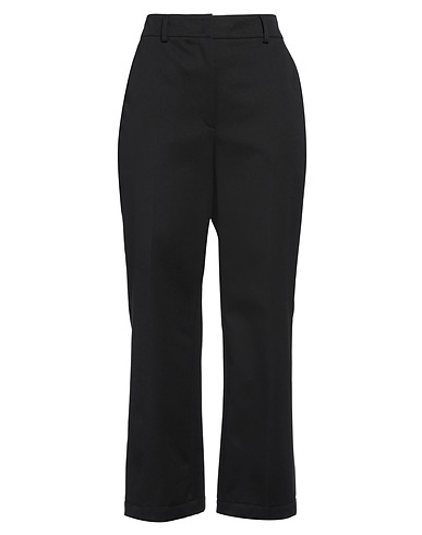 AKRIS Casual trouser Black 100% Cotton