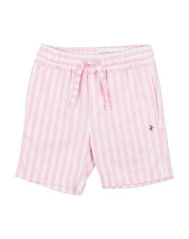 MANUEL RITZ Shorts & Bermuda Pink 55% Linen, 45% Cotton