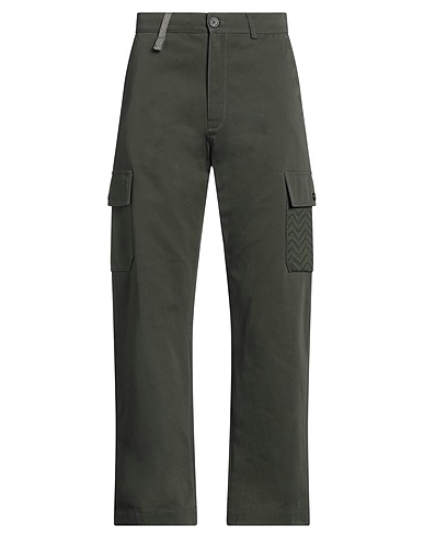 MISSONI Casual trouser Military green 100% Cotton