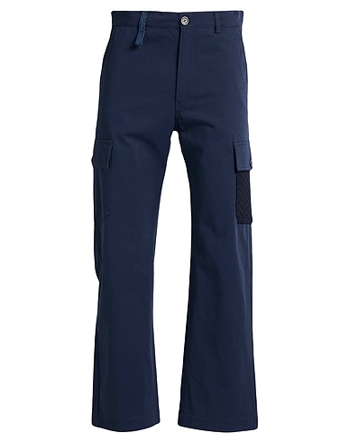 MISSONI Casual trouser Midnight blue 100% Cotton