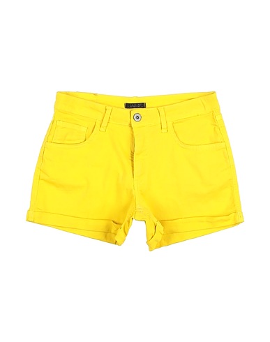 J'AIME’ Shorts & Bermuda Yellow 97% Cotton, 3% Elastane