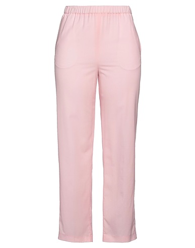 FABIANA FILIPPI Casual trouser Pink 96% Viscose, 4% Elastane