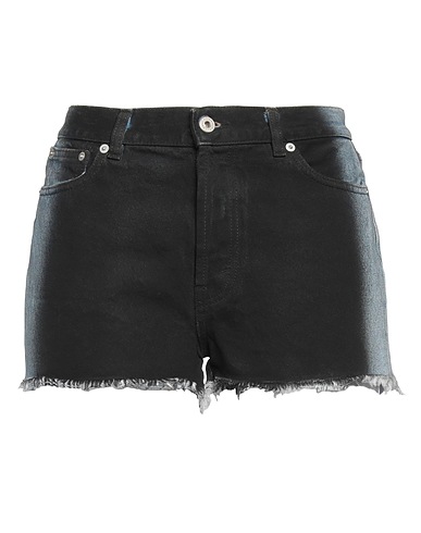 HERON PRESTON Denim shorts Blue 100% Cotton, Polyester