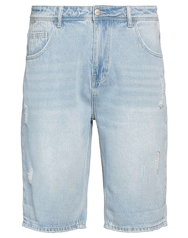 R-YTUAL Denim shorts Blue 100% Cotton