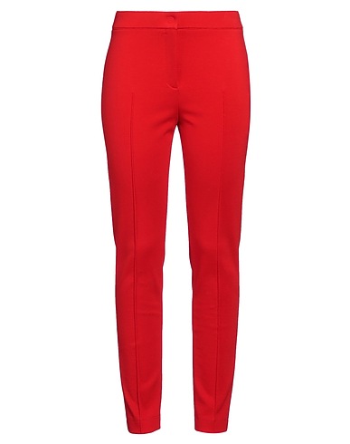 AKRIS Casual trouser Red 69% Viscose, 25% Polyamide, 6% Elastane