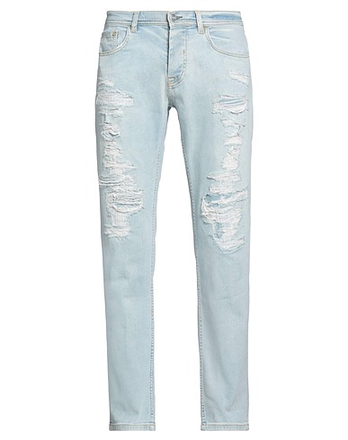 ICEBERG Denim pants Blue 99% Cotton, 1% Elastane