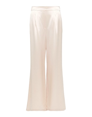 HERZENSANGELEGENHEIT Casual pants Beige 75% Acetate, 25% Polyester