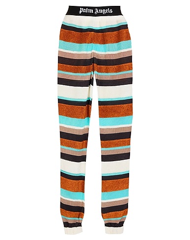 PALM ANGELS Sports trouser 57% Acetate, 28% Viscose, 8% Metallic fiber, 7% Polyamide, Elastane