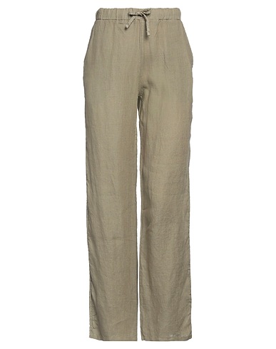 ROSSOPURO Casual trouser Military green 100% Linen