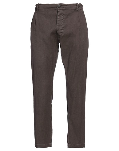 MESSAGERIE Hosen Dunkelbraun 57% Hanf, 42% Baumwolle, 1% Elastan