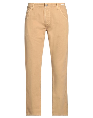 UNIFORM Casual pants Sand 92% Cotton, 8% Recycled linen
