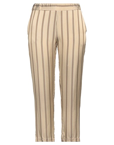 OTTOD'AME Casual παντελόνι BEIGE 100% Βισκόζη