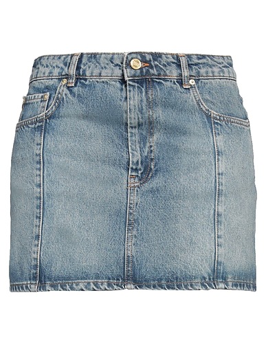 GANNI Denim skirt Blue 100% Organic cotton