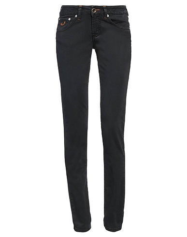 JACOB COHЁN Casual trouser Black 96% Cotton, 4% Elastane