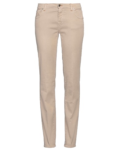 JACOB COHЁN Casual trouser Beige 97% Cotton, 3% Elastane