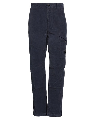 C.P. COMPANY Casual trouser Midnight blue 97% Cotton, 3% Elastane