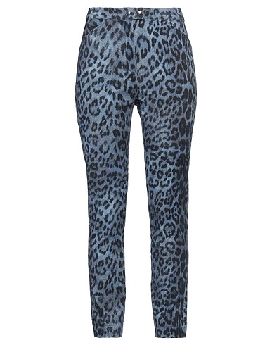 SEDUCTIVE Denim trousers Blue 97% Cotton, 3% Elastane