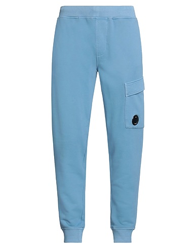 C.P. COMPANY Pantalone Blu chiaro 100% Cotone