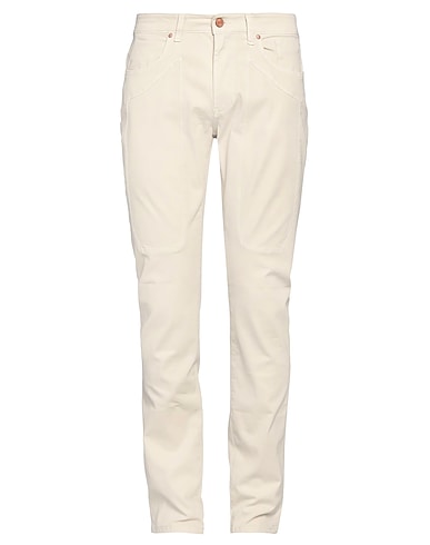 JECKERSON Pantalone Beige 97% Cotone, 3% Elastan