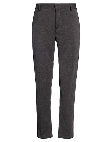 GREY DANIELE ALESSANDRINI Pantalone Antracite 77% Poliestere, 18% Viscosa, 5% Elastan