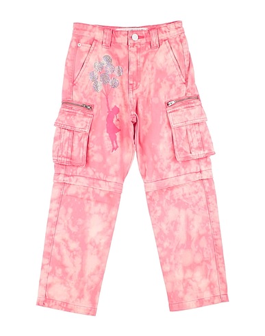 GUESS Denim trousers Fuchsia 100% Cotton