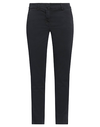 ROSSOPURO Casual trouser Charcoal 96% Cotton, 4% Elastane