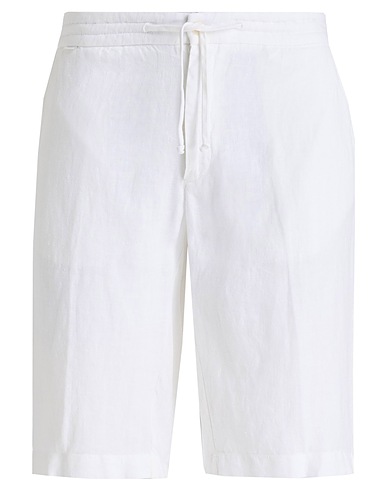 04651/A TRIP IN A BAG Shorts et Bermudas Blanc 97% Coton, 3% Élasthanne