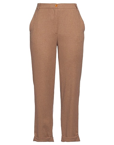 HARTFORD Casual trouser Camel 34% Polyester, 33% Viscose, 32% Wool, 1% Elastane