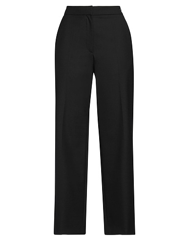 BARBOUR Casual trouser Black 54% Polyester, 43% Wool, 3% Elastane