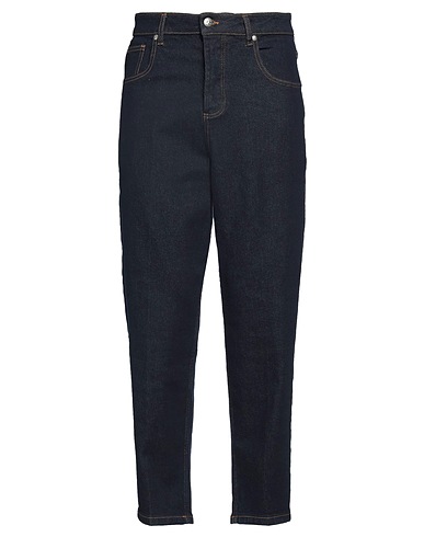 JOHN RICHMOND Denim trousers Blue 99% Cotton, 1% Elastane