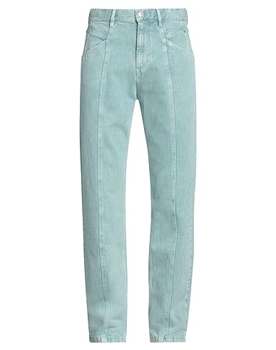 ISABEL MARANT Denim trousers Blue 100% Cotton