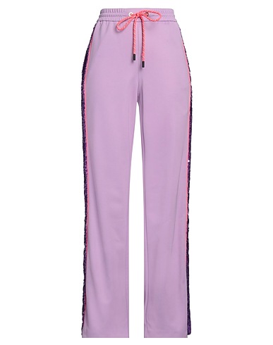 ICEBERG Casual trouser Mauve 63% Polyester, 37% Cotton