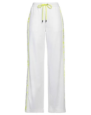 ICEBERG Pantalone Bianco 63% Poliestere, 37% Cotone