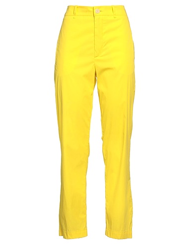PDR PHISIQUE DU ROLE Casual pants Yellow 85% Cotton, 15% Polyamide