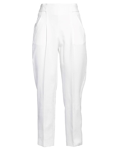 PESERICO Pantalone Bianco 99% Cotone, 1% Elastan