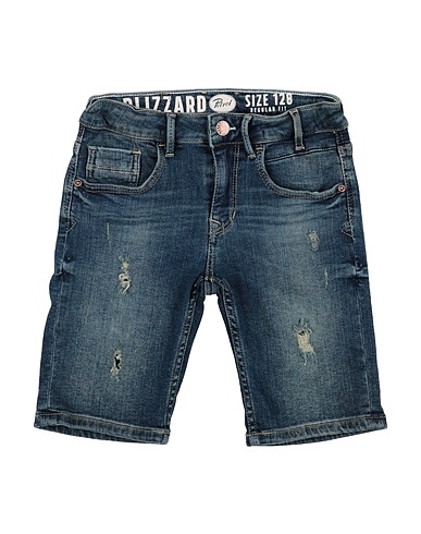 PETROL INDUSTRIES Co. Shorts jeans Blu 98% Cotone, 2% Elastan